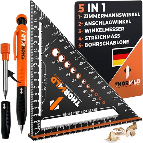 THORVALD Zimmermannswinkel 5-in-1 –...