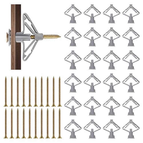 100 Stück Gipskartondübel Set,Trockenbau...