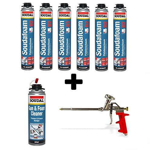 Soudafoam B2 Pistolenschaum Set 6 Stück mit...