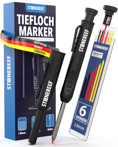STONE REEF Tieflochmarker Profi [inkl....
