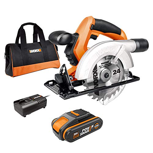 WORX 20V Akku-Kreissäge WX529, 2,0 Ah,...