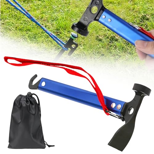 TOATELU Campinghammer 30.5cm, Camping Hammer...