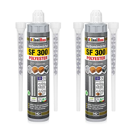 Isolbau SF 300 Injektionsmörtel 2 x 300 ml...