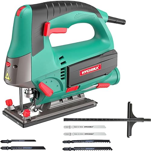 HYCHIKA Stichsäge, 800W Max Holz...