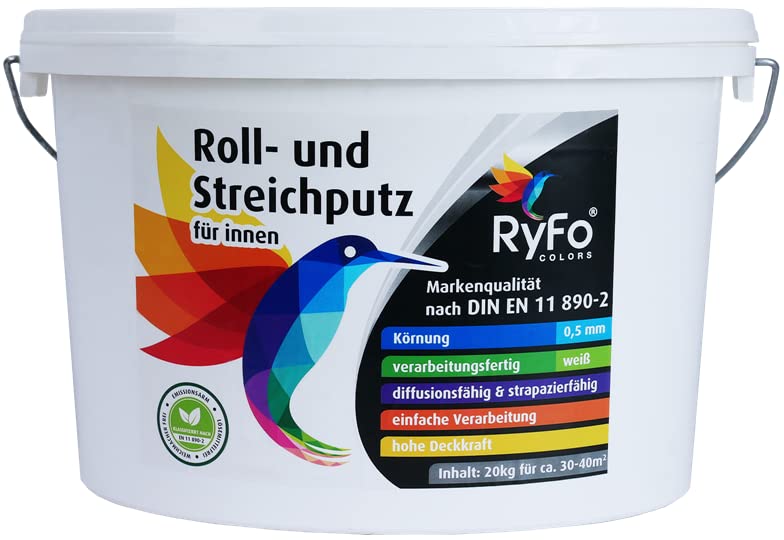 RyFo Colors Roll- und Streichputz für innen...