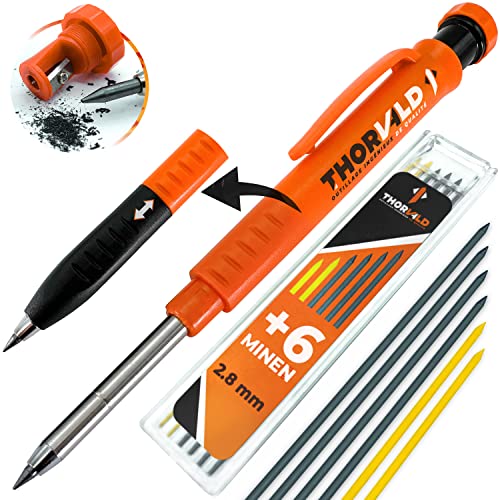 THORVALD Robuster Tieflochmarker Bleistift [+...