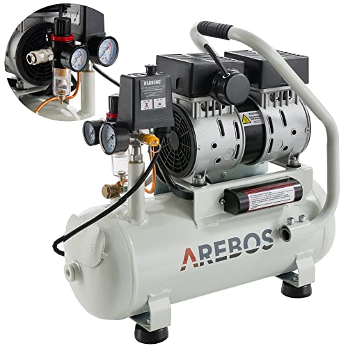 Arebos Flüsterkompressor 500W Kompressor |...