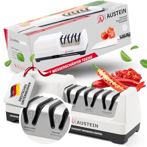 AUSTEIN® Diamant Messerschärfer elektrisch...