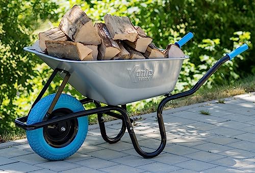 TIREX by xonic® Schubkarre mit Stahlfelge...