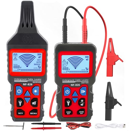 NOYAFA NF-826 Underground Cable Locator Wire...