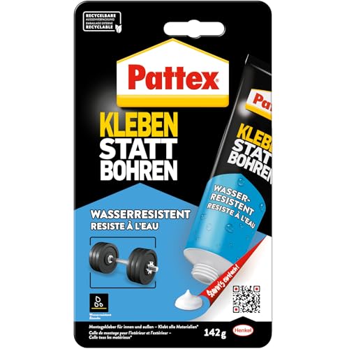 Pattex Montagekleber Kleben statt Bohren...