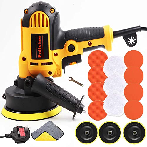Poliermaschine Auto Polierer Set 700W...