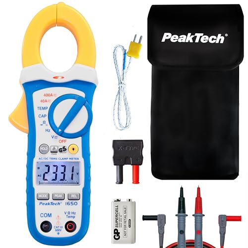 PeakTech 1650 – True RMS Stromzange 400A...