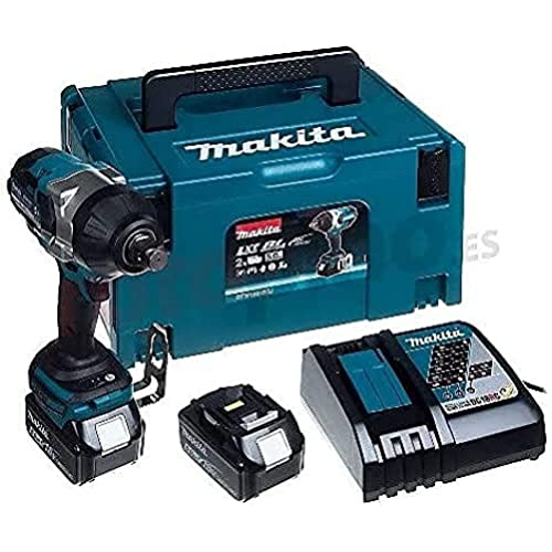 Makita Akku Schlagschrauber, (18V/5 Ah, 2 und...