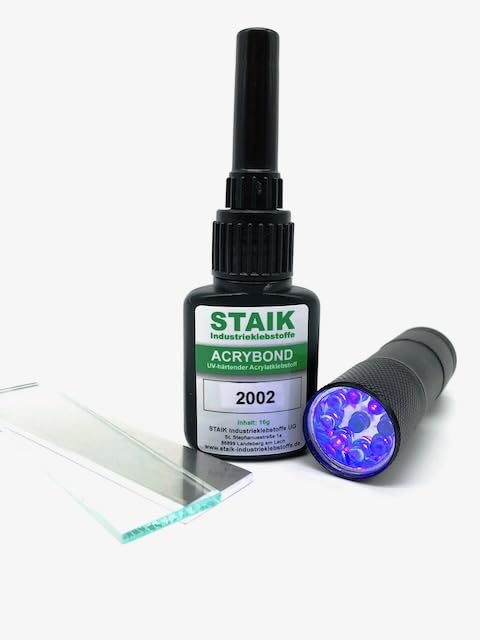 Staik Industrieklebstoffe Acrybond UV-Kleber:...