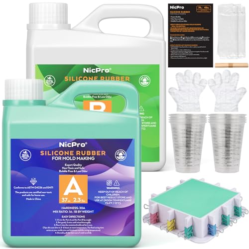 Nicpro 74oz/2188ml Flüssiges Silikon,...