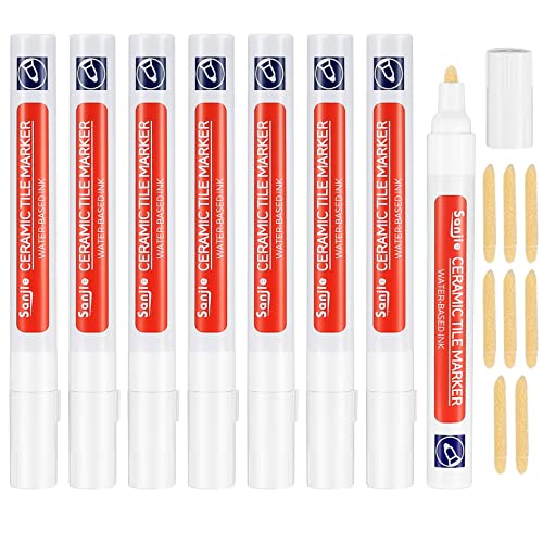 Fugenstift Weiß, 8 Stück Fugenweiß Stift...