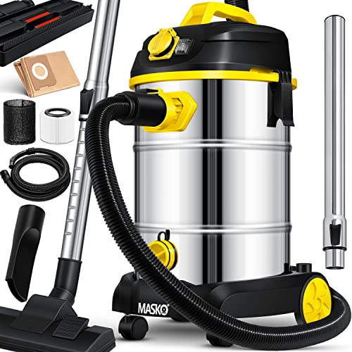 MASKO® Industriestaubsauger 1800Watt Mit...