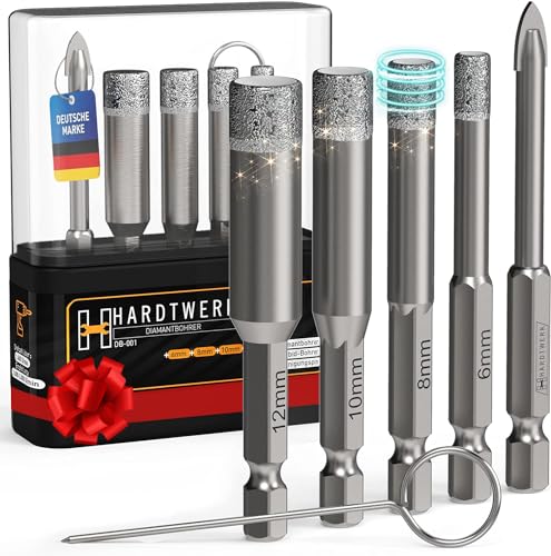 HARDTWERK Turbo Diamantbohrer 6-tlg....
