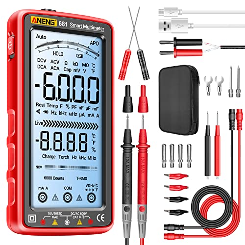 ANENG 681 Multimeter Digital Tester Smart...