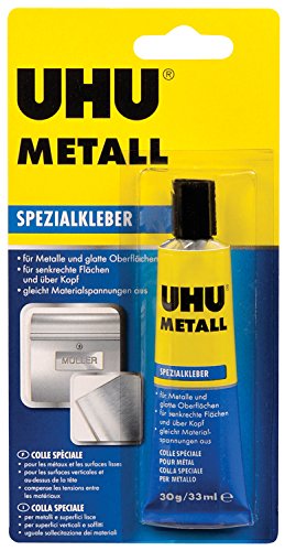 UHU METALL Tube, Infokarte