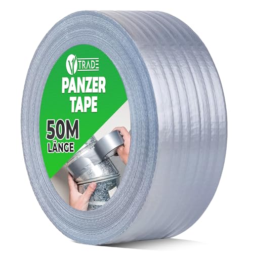 V1 TRADE Panzertape Silber 48mm x 50m -...