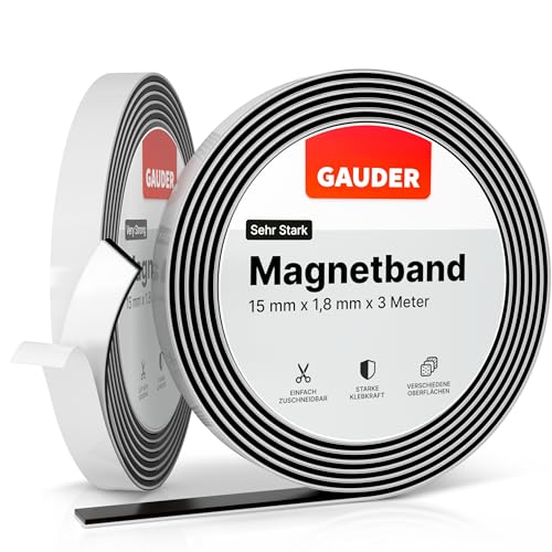 GAUDER Magnetband selbstklebend |...