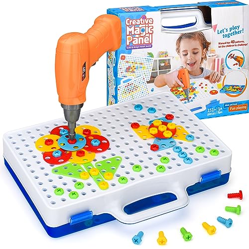SHAWE Spielzeug ab 3 Jahre Mosaik Steckspiel...