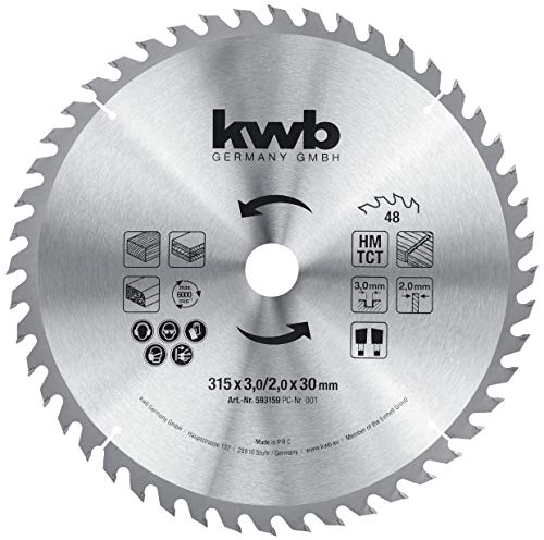 kwb Bau-Kreissägeblatt 315 x 30 -...