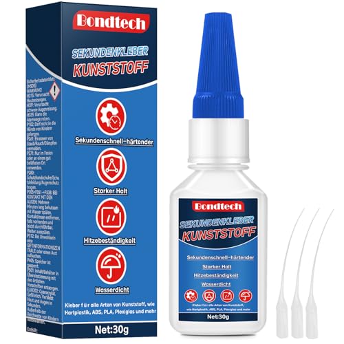 Kunststoffkleber 30 g, Kunststoffkleber mit...