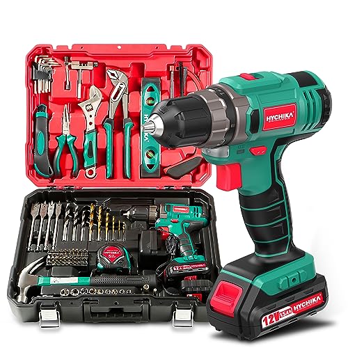HYCHIKA DIY Werkzeugkoffer Gefüllt Profi,...