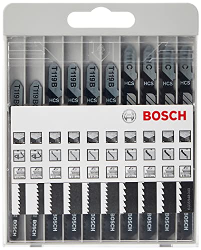 Bosch Professional 10tlg. Stichsägeblatt Set...
