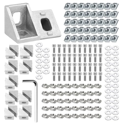 20 Stück Alu Profil 20x20 Winkel,...