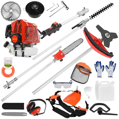 Profi Benzin Motorsense, 5in1 Multitool für...