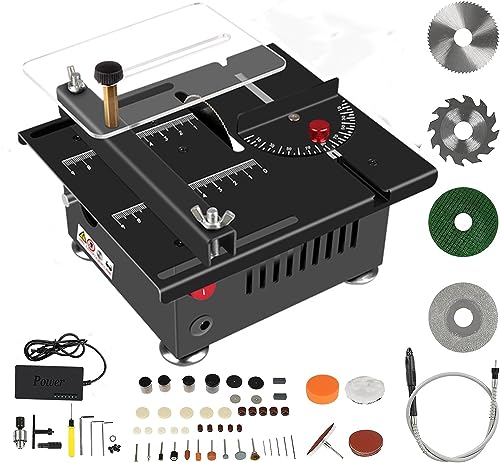 Mini Tischkreissäge 100W Multifunktionale...