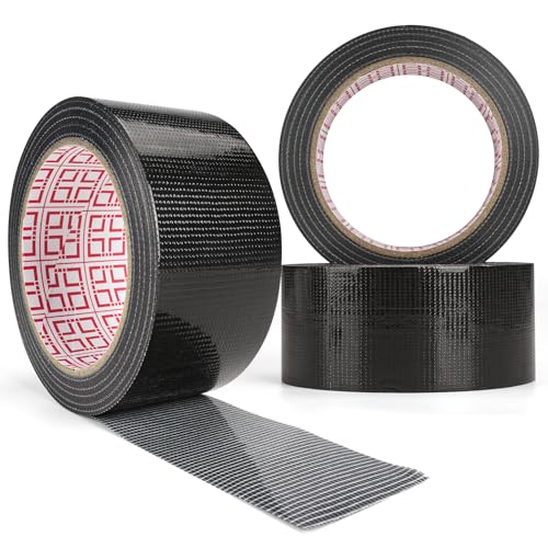 Tiepetly Panzertape Schwarz Extra Stark, 27m...