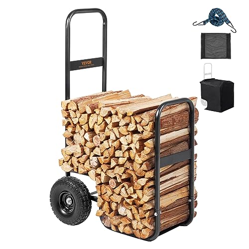 VEVOR Kaminholzwagen 67x52x110cm...