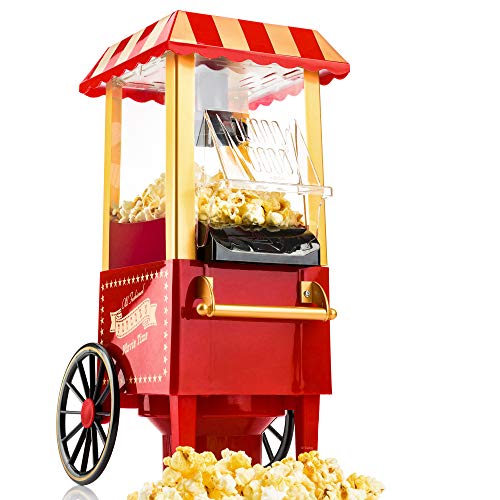 Gadgy Popcorn Maschine | Retro Popcorn Maker...