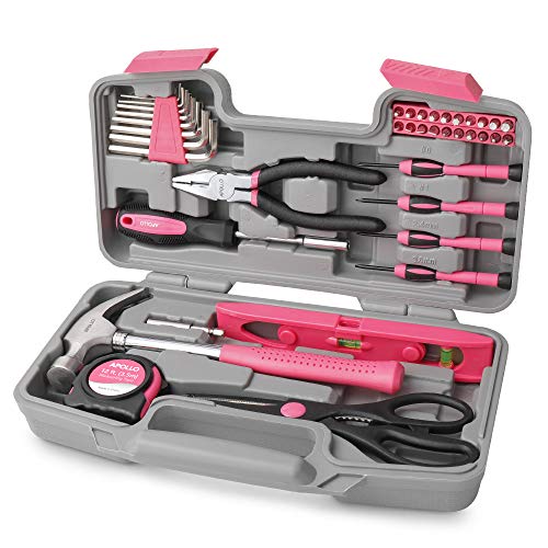 Apollo pinker Frauen Werkzeugkoffer mit...