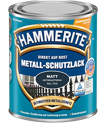 Hammerite Metall-Schutz Rostschutz-Farbe...