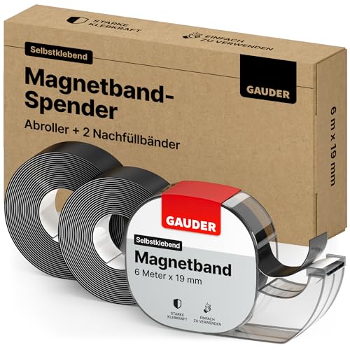 GAUDER Magnetband selbstklebend im Spender...