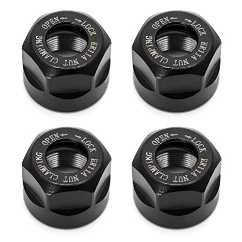 QWORK® 4Pcs ER11-A Type M14 Spannzangen,...