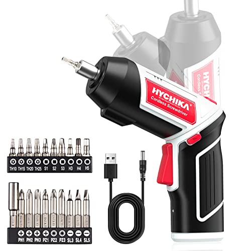 HYCHIKA Akkuschrauber, Cordless Screwdriver...