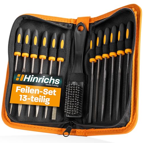 Hinrichs Feilenset Metall und Holz 13tlg....