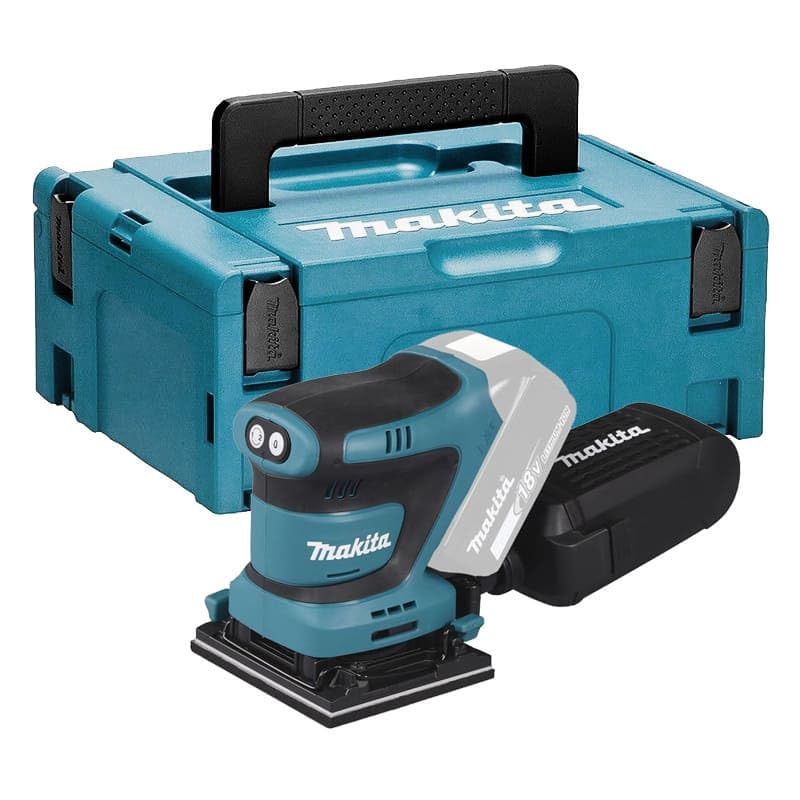 Makita DBO480ZJ Schwingschleifer 18 V LXT 112...