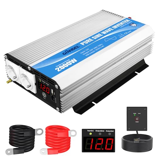 GIANDEL 2000W Wechselrichter 12V auf 230V...