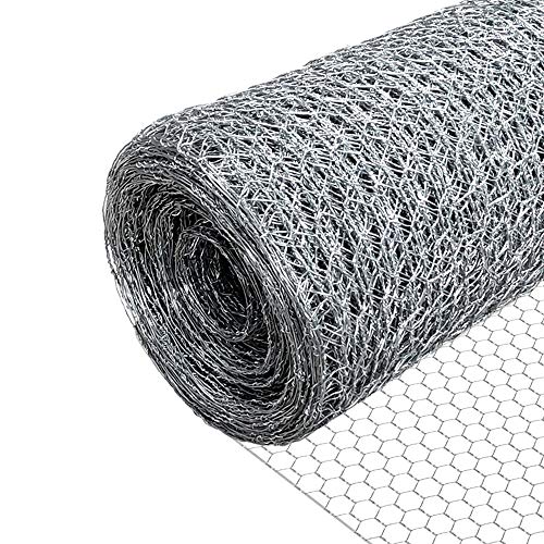 VOUNOT® Maschendrahtzaun Sechseckgeflecht,...