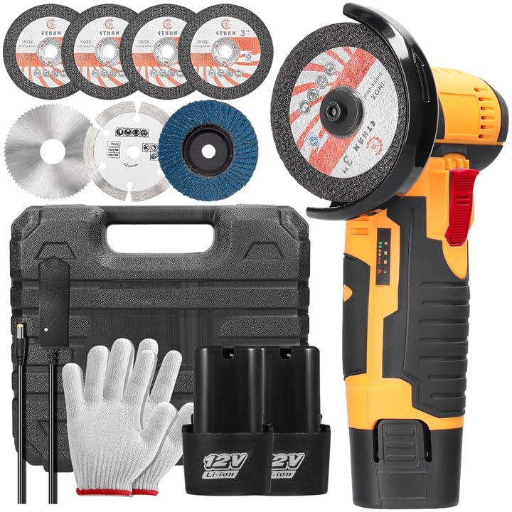 Housiwill Mini Akku Winkelschleifer, 12V...