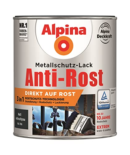Alpina Metallschutzlack Anti-Rost...