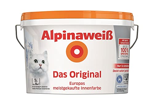 Alpinaweiß Das Original – optimal deckende...